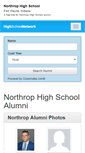 Mobile Screenshot of northrophighschool.org